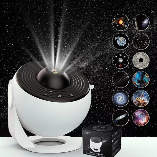 12 In 1 Led Starry Night Light Projector Modern Design Abs